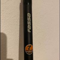 Canne da pesca trota lago Fassa