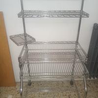 porta computer in acciaio 