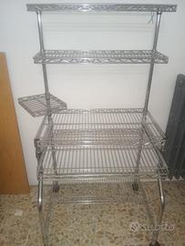 porta computer in acciaio 