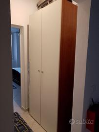 Armadio bianco due ante