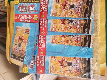 5 Bustine Yu-Gi-Oh Millennium Pack 