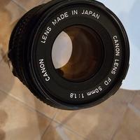 Canon 50mm 1,8 con adattatore fujifilm 