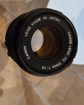 Canon 50mm 1,8 con adattatore fujifilm 