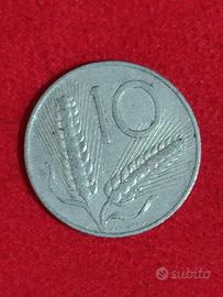 MONETA RARA 10 LIRE 1955 REPVBBLICA ITALIANA