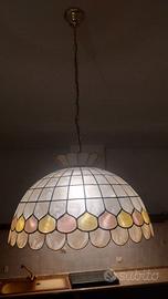 Lampadario in madreperla