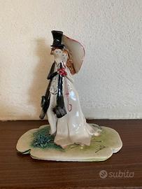 coppia innamorati ceramica Zampiva