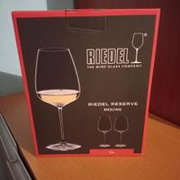 coppia bicchieri cristallo Riedel modello Riesling