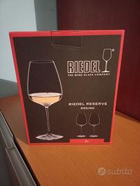 coppia bicchieri cristallo Riedel modello Riesling