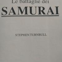 LIBRO " LE BATTAGLIE DEI SAMURAI" DEL 1991