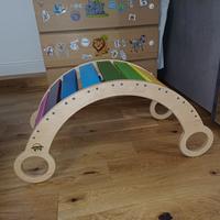 Rainbow Rocker Montessori in legno Lab. Michael