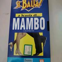 10videocassette si balla  a scuola di  mambo, tang
