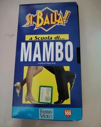10videocassette si balla  a scuola di  mambo, tang