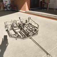 porta vasi  con ruote