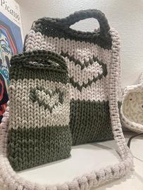 Set borsa e astuccio