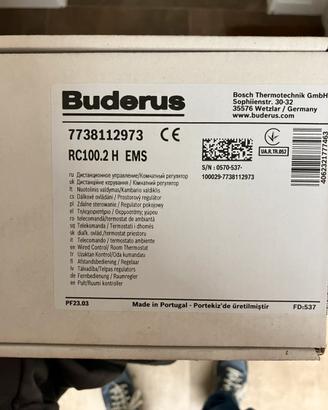 Termoregolatore Buderus