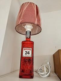 Lampada bottiglia gin Beefeater