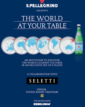 Set  Piatti  Sanpellegrino / Seletti 🔝NUOVO