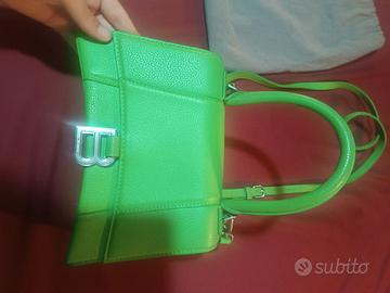  Balenciaga Hourglass Top Handle Bag