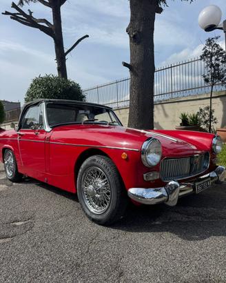 MG MIDGET TARGA NERA DA AMATORE