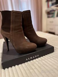 Stivaletti Albano marroni n . 37