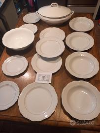 LAVENO REVELLI (4+4+4+1+1) anni '20 filo argento