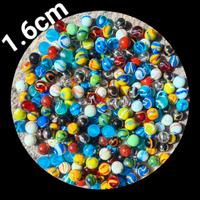 100 biglie di vetro 1.6cm vintage anni 70 80 90 