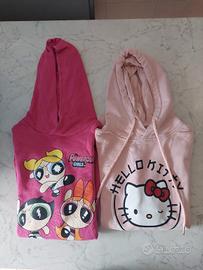 Felpe ragazza Hello Kitty + The Powerpuff