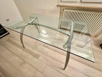 Tavolo cristallo XALLIGARIS