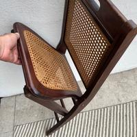 Sedia pieghevole in legno