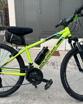 MTB Bambino Rockrider ST 500 24" Giallo Fluo 18 M