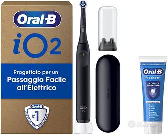 Oral-B iO 2 Spazzolino Elettrico Ricaricabile Nero