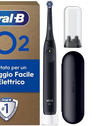 Oral-B iO 2 Spazzolino Elettrico Ricaricabile Nero