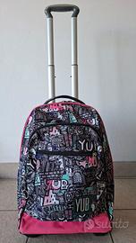 Zaino trolley Yub Seven fucsia