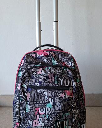 Zaino trolley Yub Seven fucsia