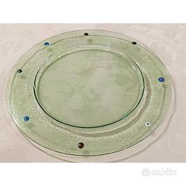 Piatto rotondo in Vetro di Murano 