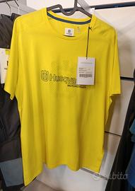 Husqvarna Origin Tee Yellow T-Shirt Taglie: S, M, 