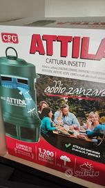 cattura zanzare e mosche  dal giardino attila