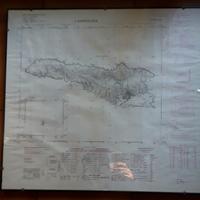 Litografia Isola di Lampedusa 