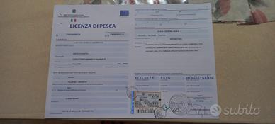 Licenza di pesca