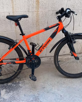 Bicicletta Mtb Rockrider 500 24” usata poco