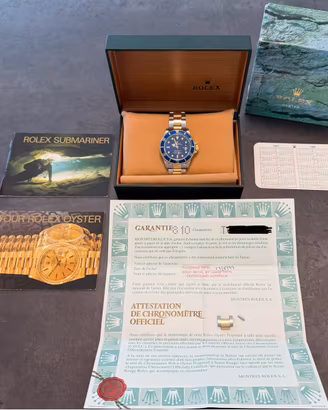 ROLEX SUBMARINER 16613 BLUESY