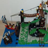 Lego pirati 6273 - Rock Island Refuge