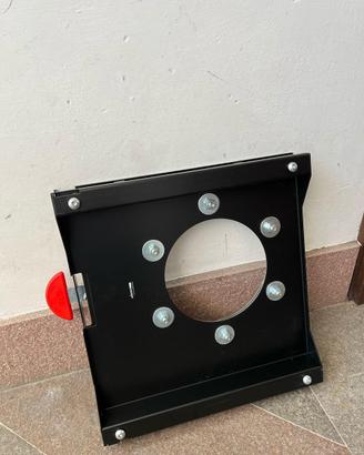 Piastra girevole per sedile