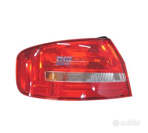 FANALE SINISTRO PER AUDI A4 SEDAN 12-15 BIANCO ROS