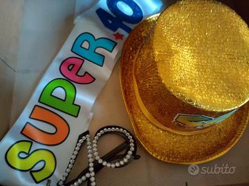 Kit festeggiamento 40 anni