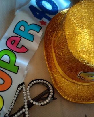 Kit festeggiamento 40 anni