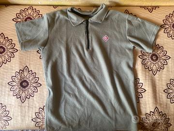 T-shirt casablanca con cerniera