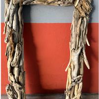 CORNICE IN LEGNO MARINO