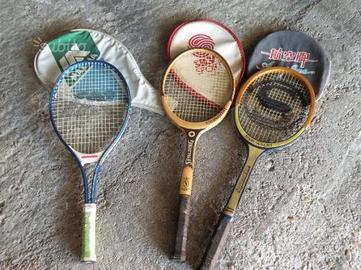 Racchette da tennis di una volta