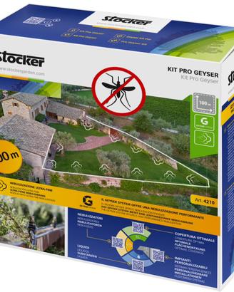 Kit Pro Geyser Stocker 100 m